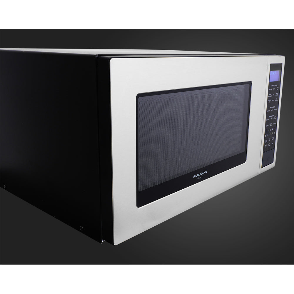 Fulgor Milano 24 in. 400 Series Counter-top Microwave in Stainless Steel (F4MWO24S1)