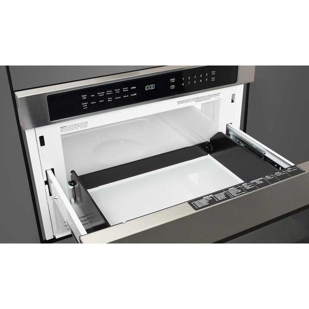 Fulgor Milano 24 in. 700 Series Built-In Microwave Drawer (F7DMW24S2)