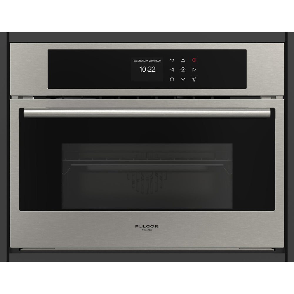 Fulgor Milano 24 in. 700 Series Combination Convection Steam Oven (F7SCO24S1)