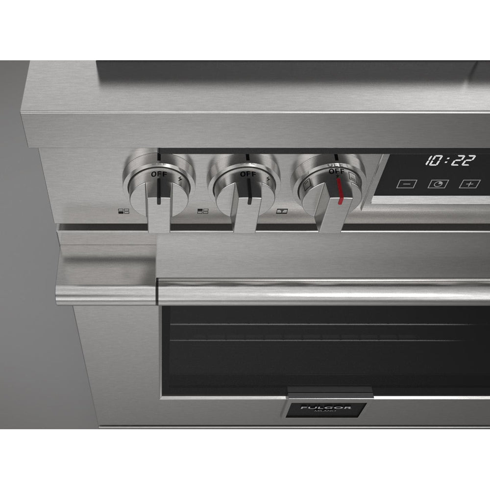 Fulgor Milano 30 in. 400 Series Accento All Gas Range in Stainless Steel (F4PGR304S2)