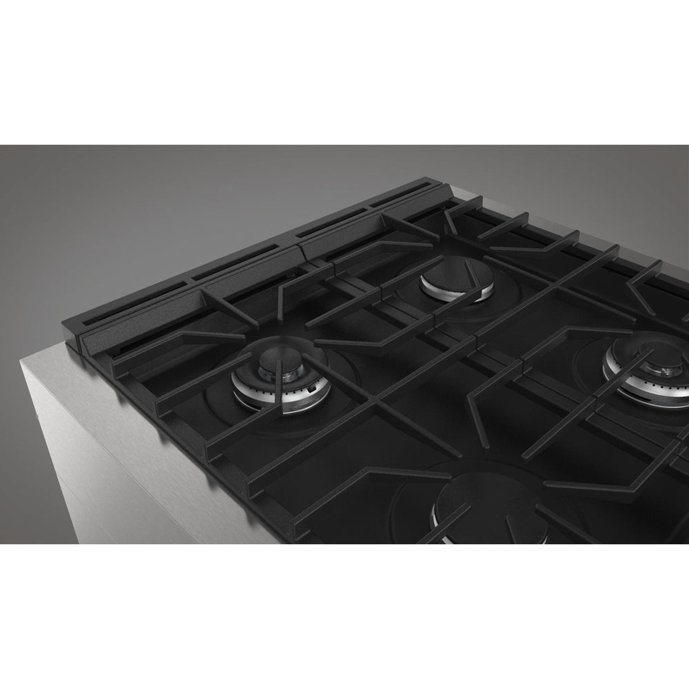 Fulgor Milano 30 in. 400 Series Accento All Gas Range in Stainless Steel (F4PGR304S2)
