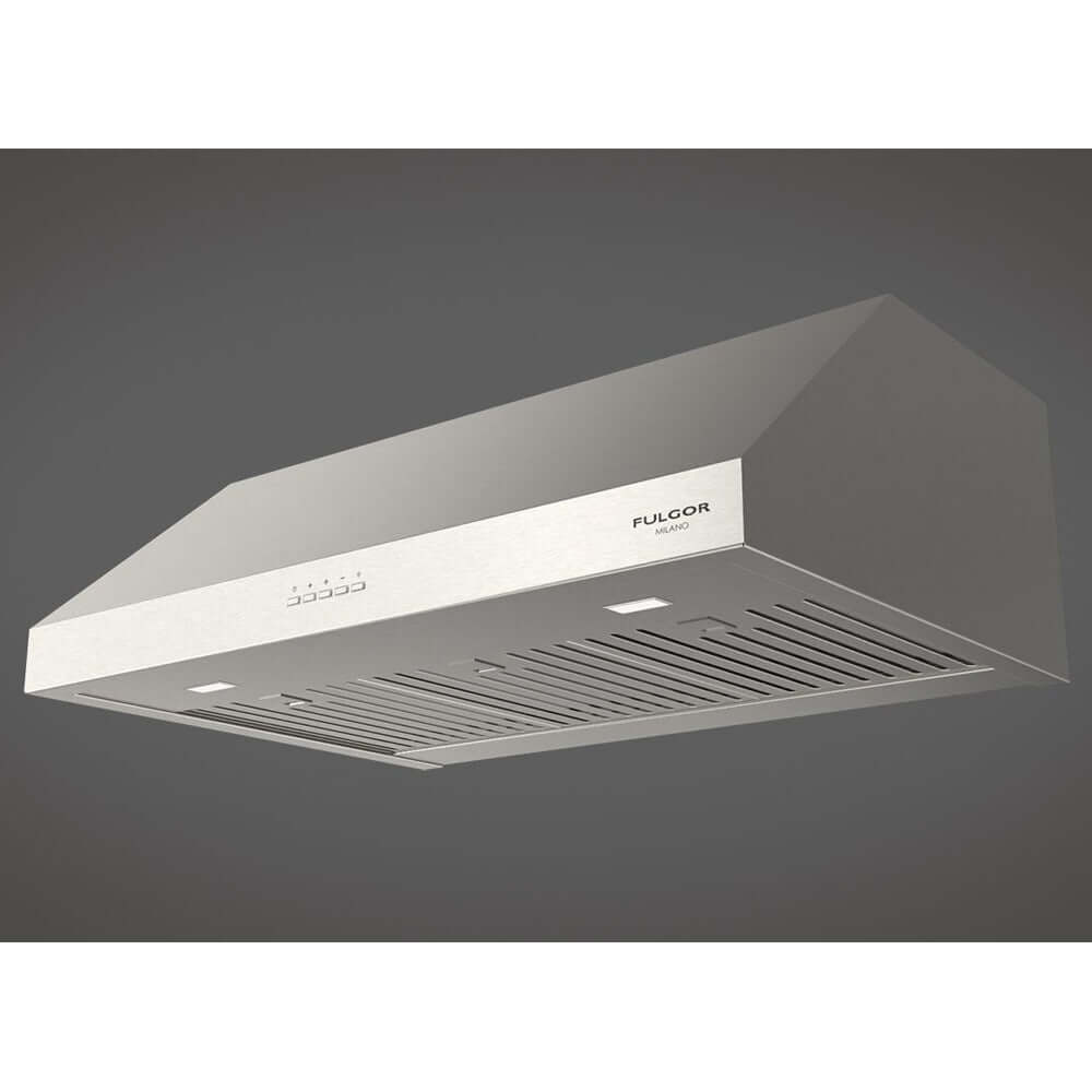Fulgor Milano 30 in. 450 CFM Under Cabinet Range Hood in Stainless Steel (F4UC30S1)