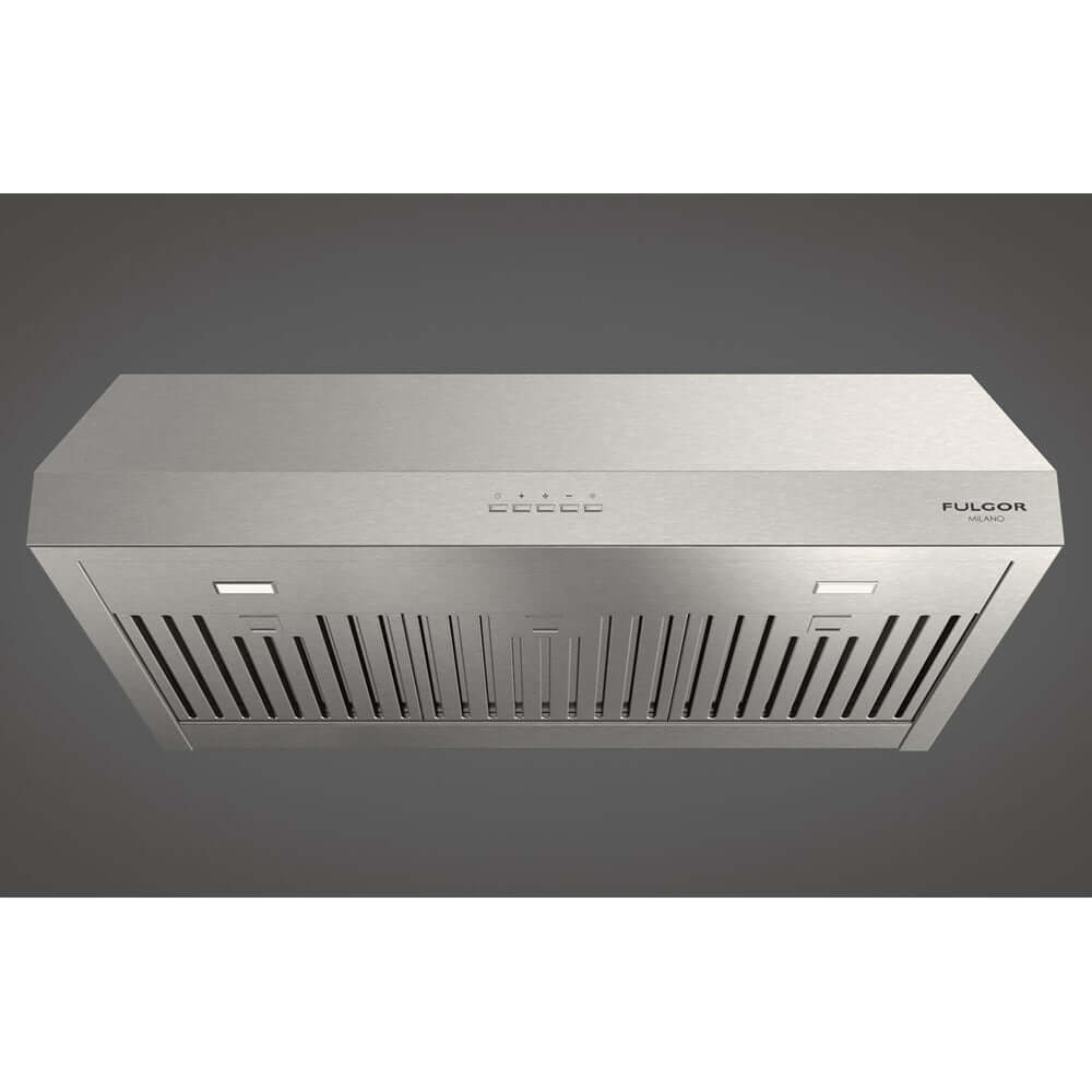 Fulgor Milano 30 in. 450 CFM Under Cabinet Range Hood in Stainless Steel (F4UC30S1)