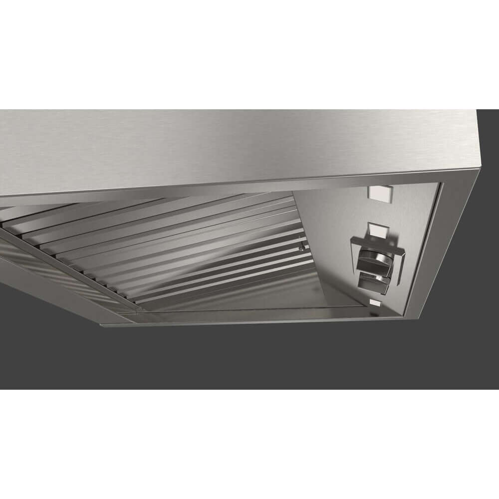 Fulgor Milano 30 in. 600 CFM Professional Under Cabinet Range Hood with Knob Control in Stainless Steel (F6PH30S2)