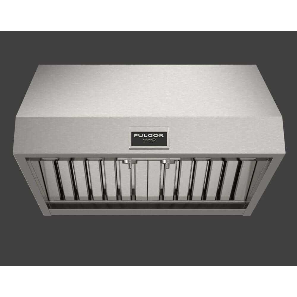 Fulgor Milano 30 in. 600 CFM Professional Under Cabinet Range Hood with Knob Control in Stainless Steel (F6PH30S2)