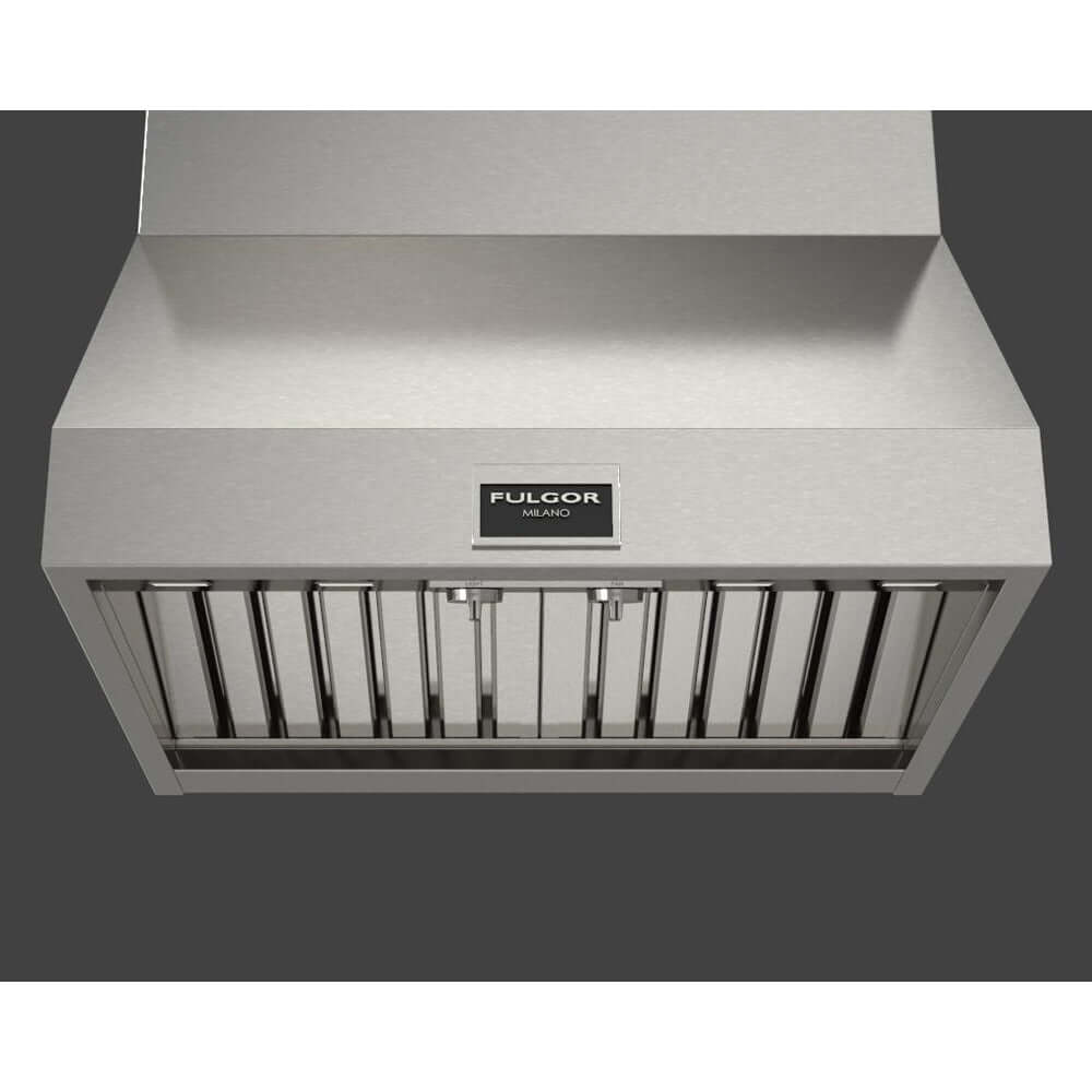 Fulgor Milano 30 in. 600 CFM Professional Under Cabinet Range Hood with Knob Control in Stainless Steel (F6PH30S2)