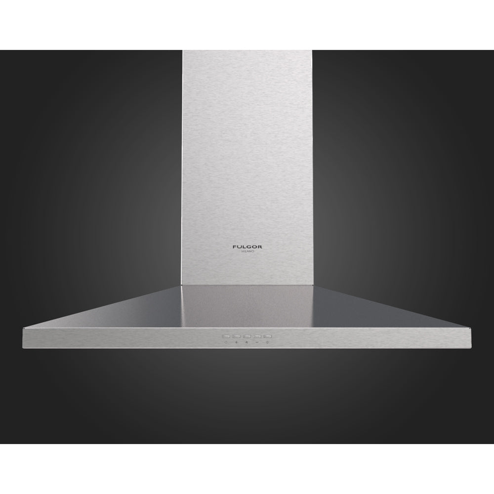 Fulgor Milano 30 in. 600 CFM Wall Mount Range Hood in Stainless Steel (F4CW30S1)
