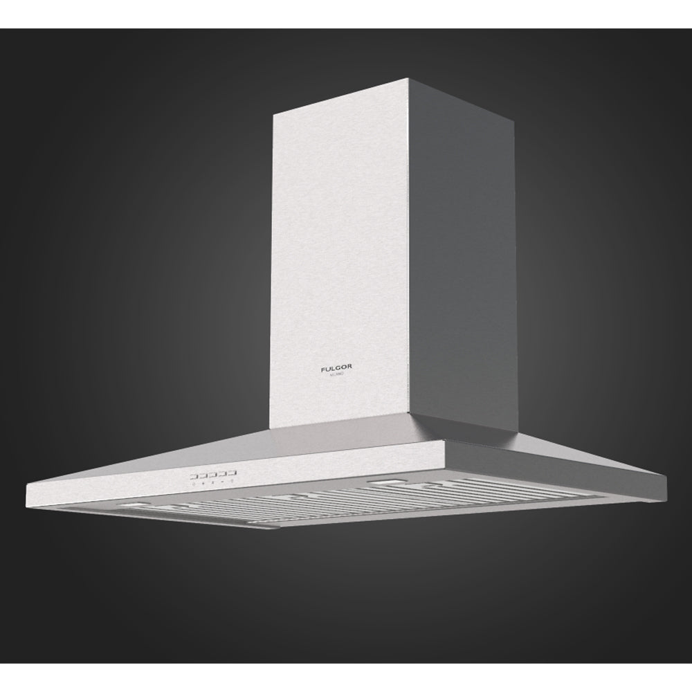 Fulgor Milano 30 in. 600 CFM Wall Mount Range Hood in Stainless Steel (F4CW30S1)