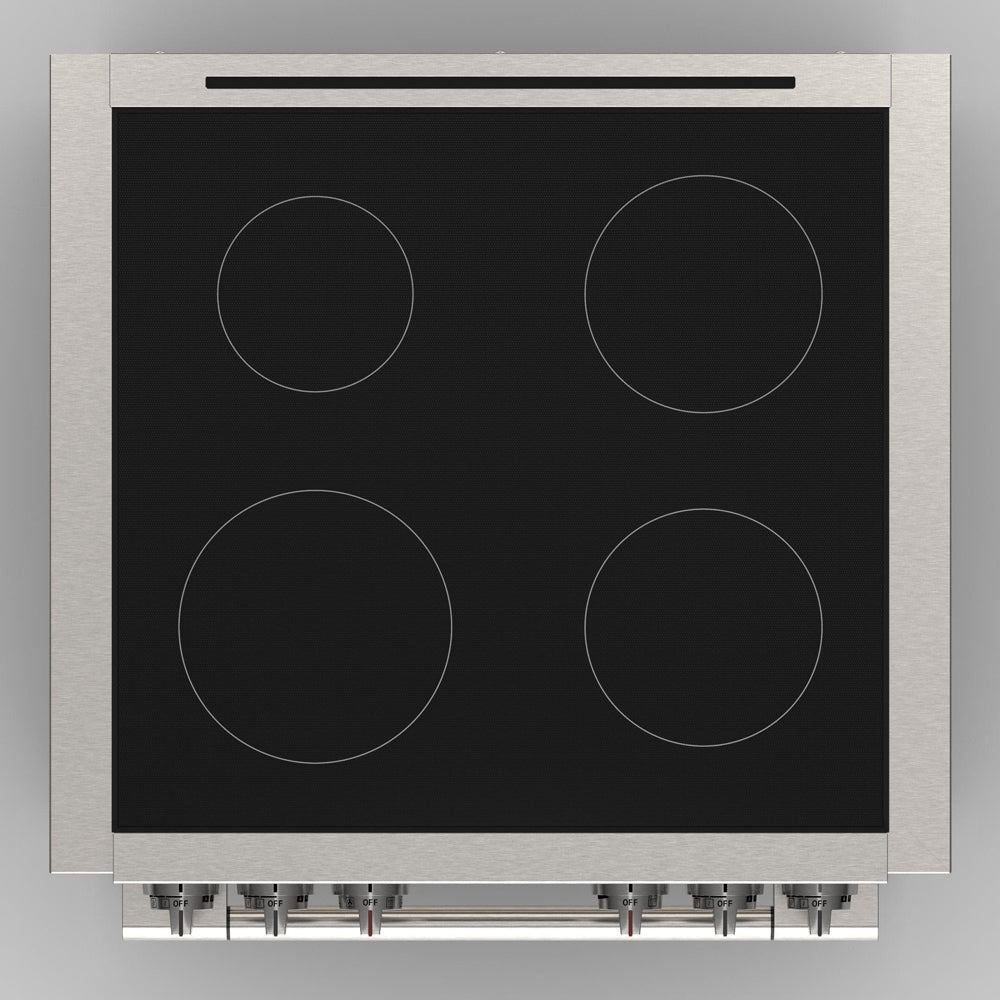 Fulgor Milano 30 in. 600 Series All Electric Induction Range in Stainless Steel (F6PIR304S1)