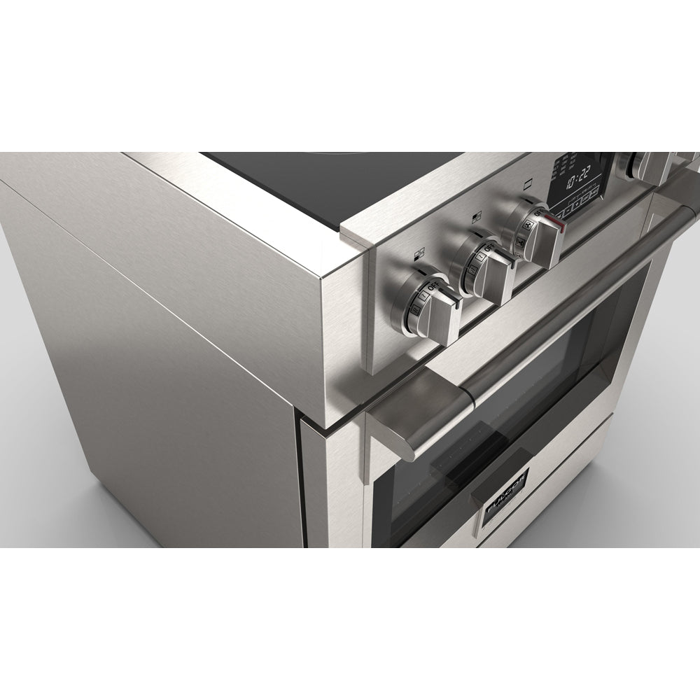 Fulgor Milano 30 in. 600 Series All Electric Induction Range in Stainless Steel (F6PIR304S1)