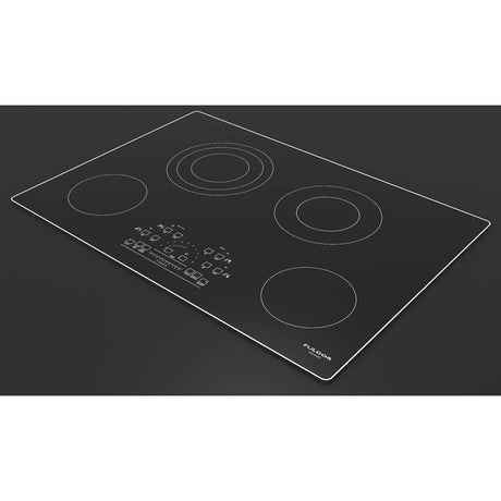 Fulgor Milano 30 in. 600 Series Electric Cooktop with 4 Burners and Glass Ceramic Cooktop in Stainless Steel (F6RT30S2)
