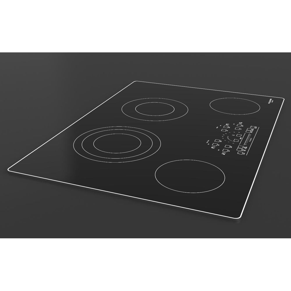 Fulgor Milano 30 in. 600 Series Electric Cooktop with 4 Burners and Glass Ceramic Cooktop in Stainless Steel (F6RT30S2)