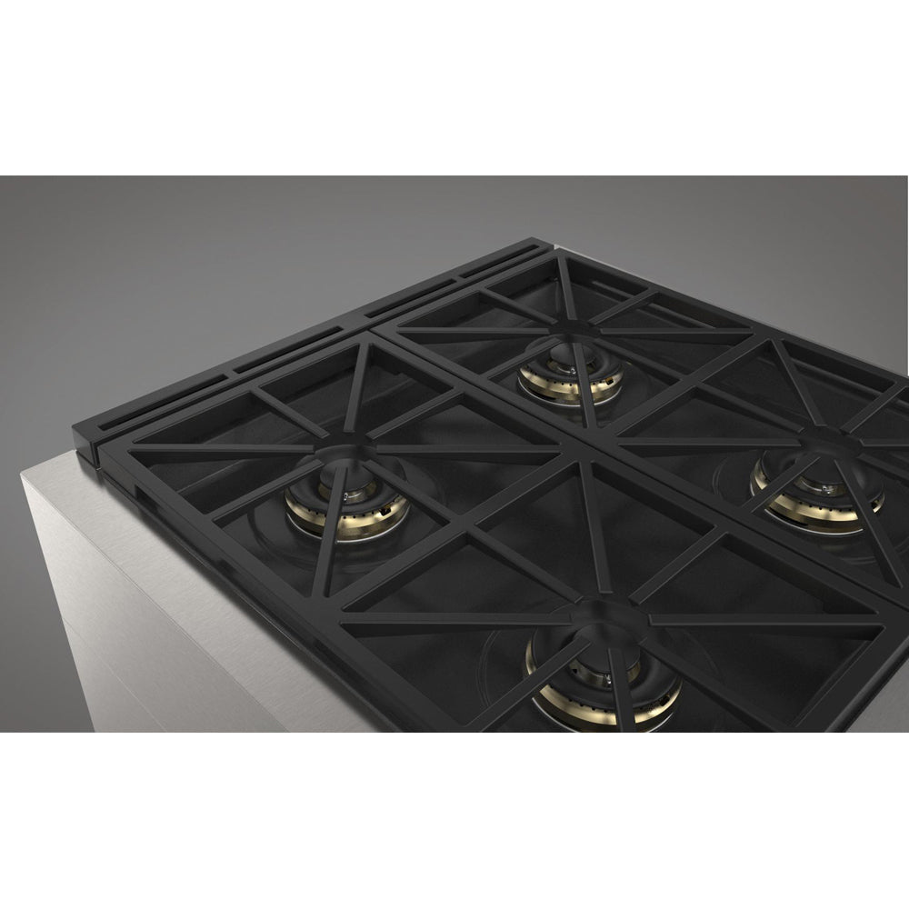 Fulgor Milano 30 in. 600 Series Pro All Gas Range with 4 Burners in Stainless Steel (F6PGR304S2)