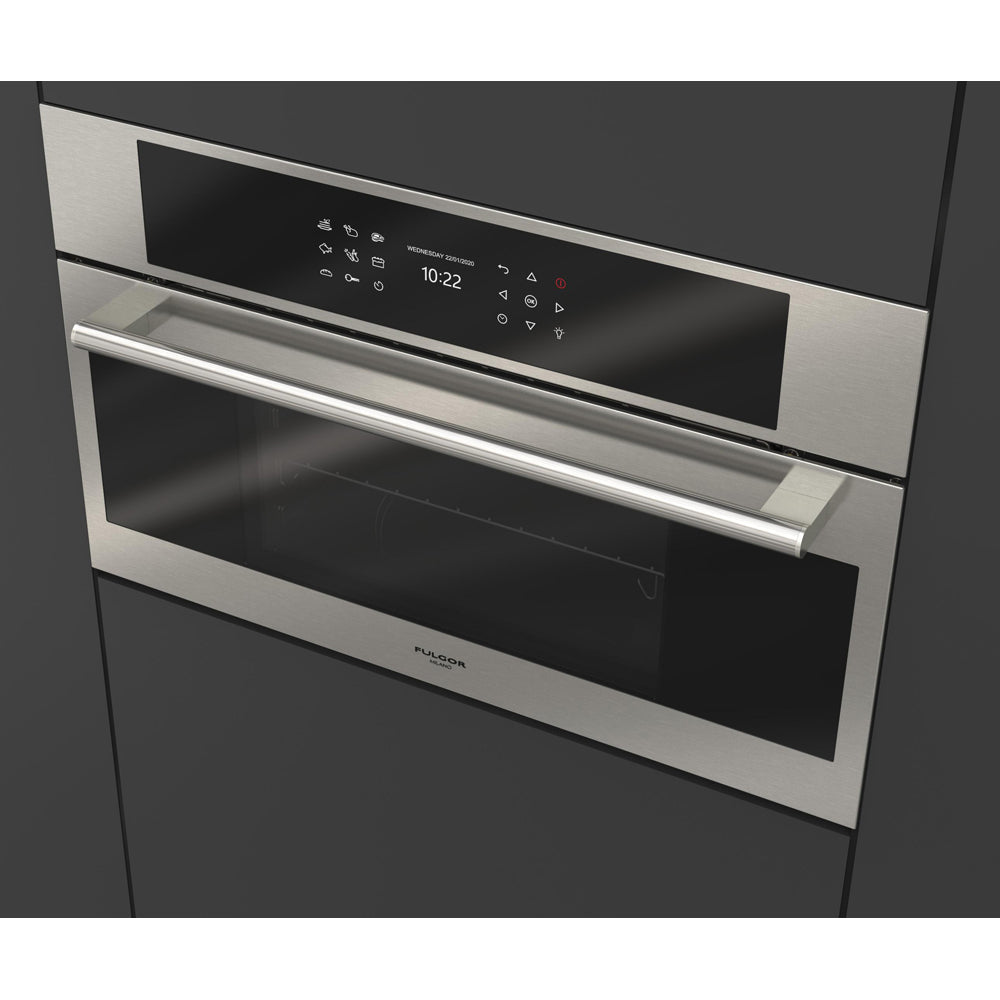 Fulgor Milano 30 in. 700 Series Combination Convection Steam Oven (F7DSCO30S1)