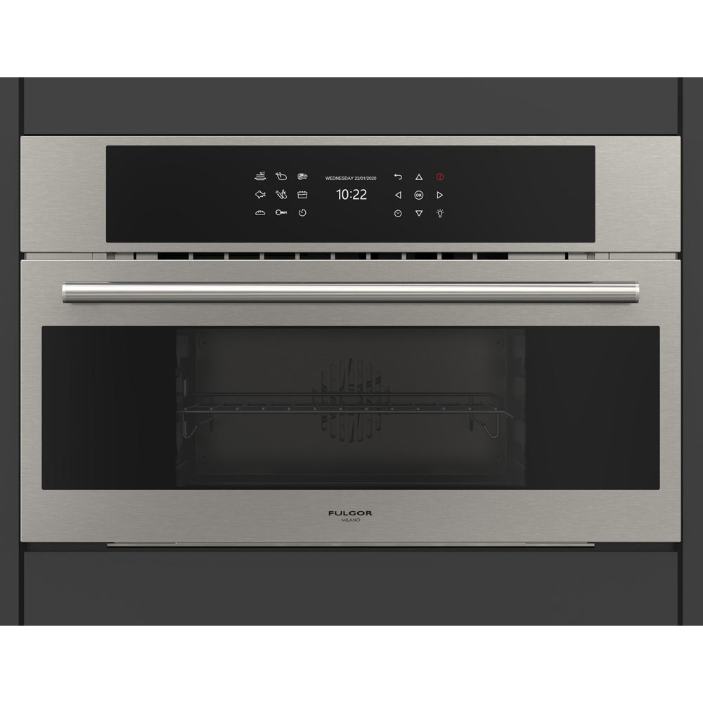 Fulgor Milano 30 in. 700 Series Combination Convection Steam Oven (F7DSCO30S1)