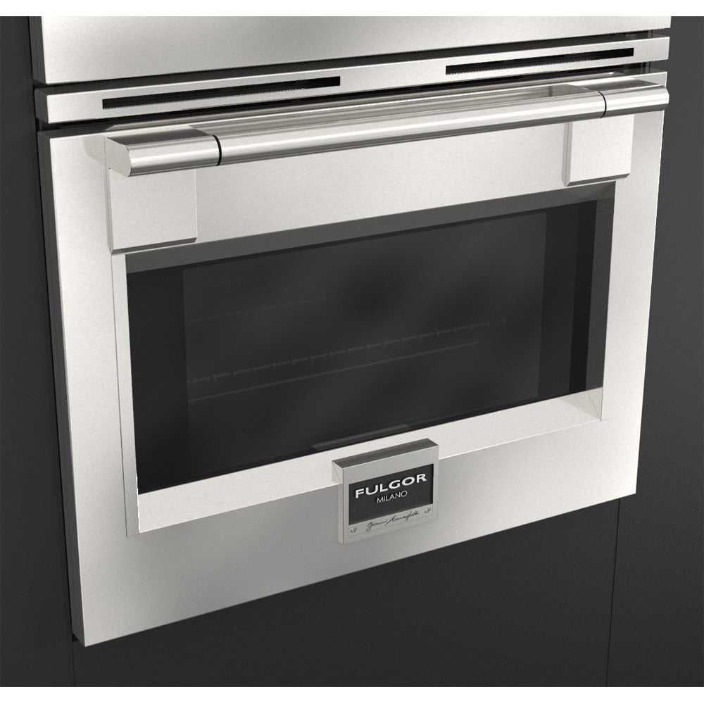 Fulgor Milano 30 in. Electric Built-in Double Wall Oven in Stainless Steel (F6PDP30S1)