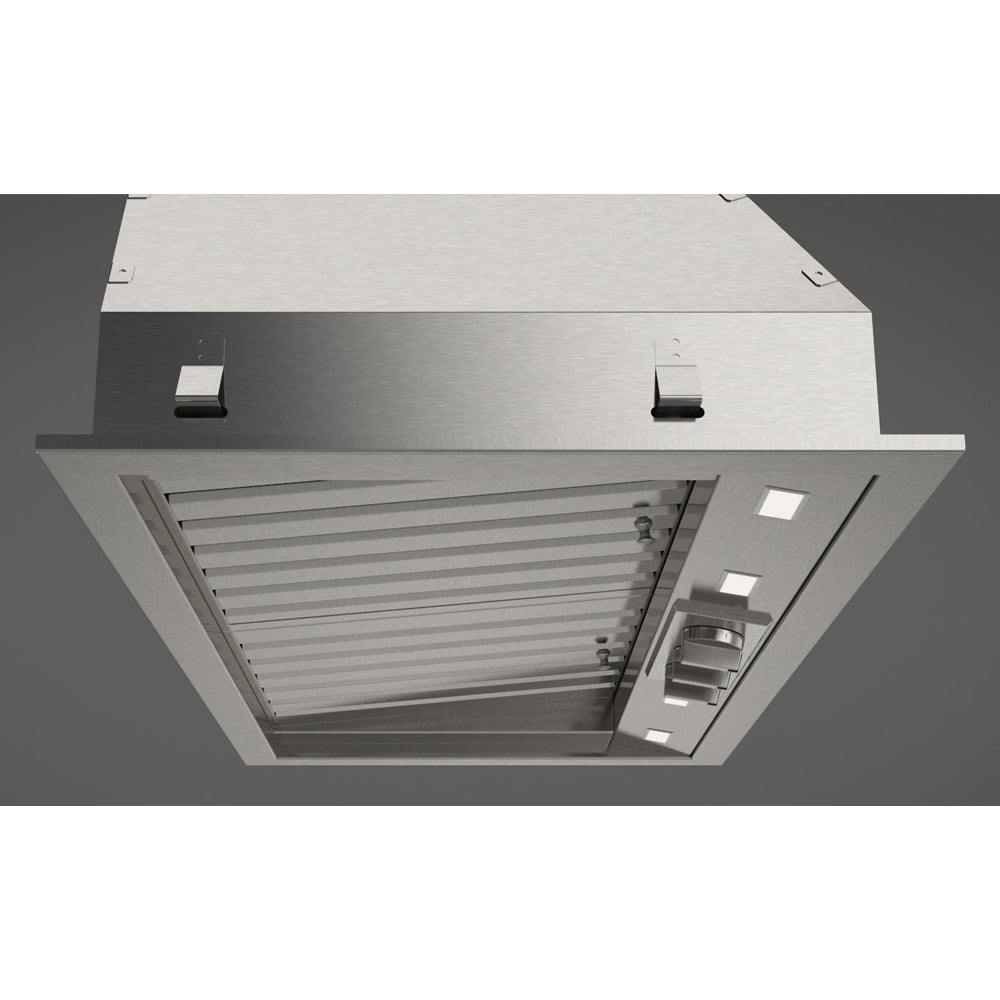 Fulgor Milano 34 in. 1000 CFM Professional Range Hood Insert with Knob Controls in Stainless Steel (F6BP34DS1)