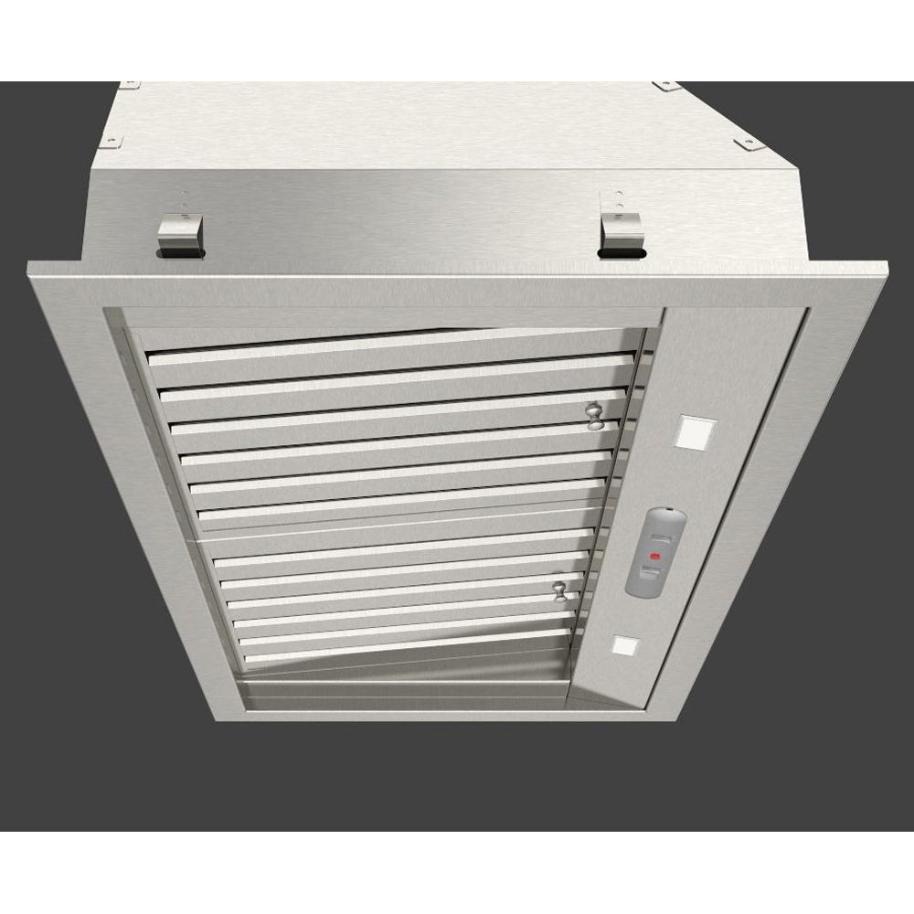 Fulgor Milano 34 in. 600 CFM Professional Range Hood Insert in Stainless Steel (F6BP34S1)