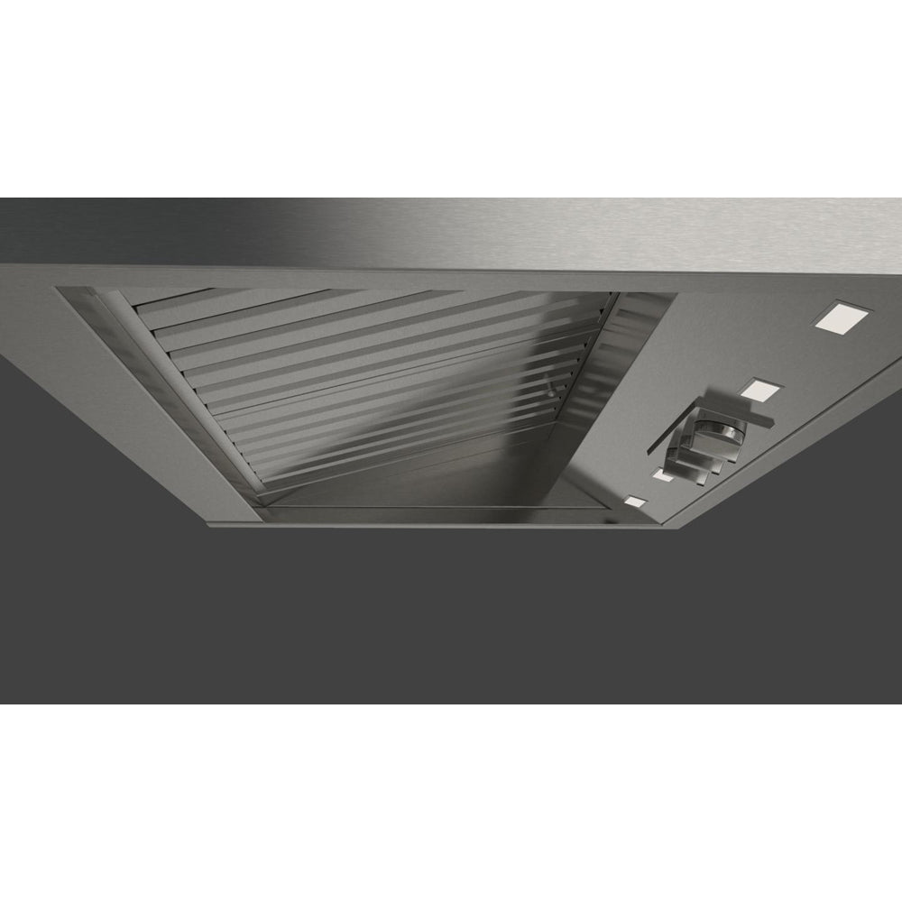 Fulgor Milano 36 in. 1000 CFM Professional Under Cabinet Range Hood with Knob Control in Stainless Steel (F6PH36DS1)