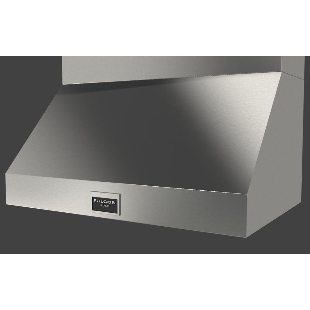 Fulgor Milano 36 in. 1000 CFM Professional Under Cabinet Range Hood with Knob Control in Stainless Steel (F6PH36DS1)
