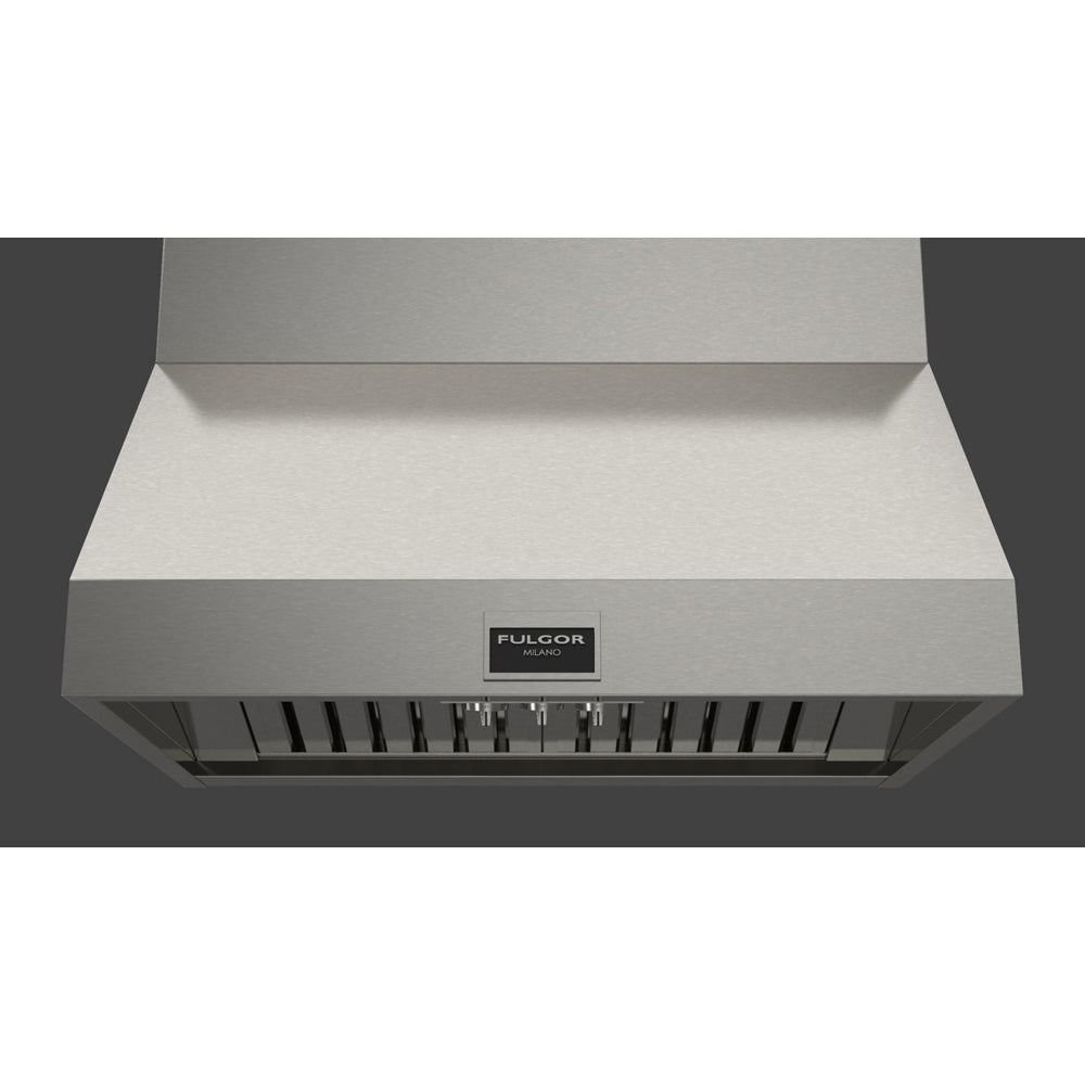 Fulgor Milano 36 in. 1000 CFM Professional Under Cabinet Range Hood with Knob Control in Stainless Steel (F6PH36DS1)