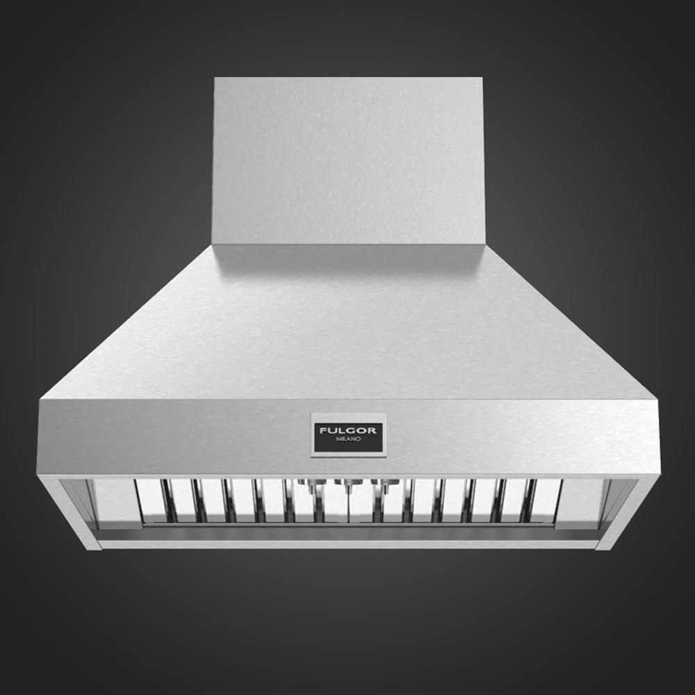 Fulgor Milano 36 in. 1000 CFM Professional Wall Mount Range Hood in Stainless Steel (F6PC36DS1)