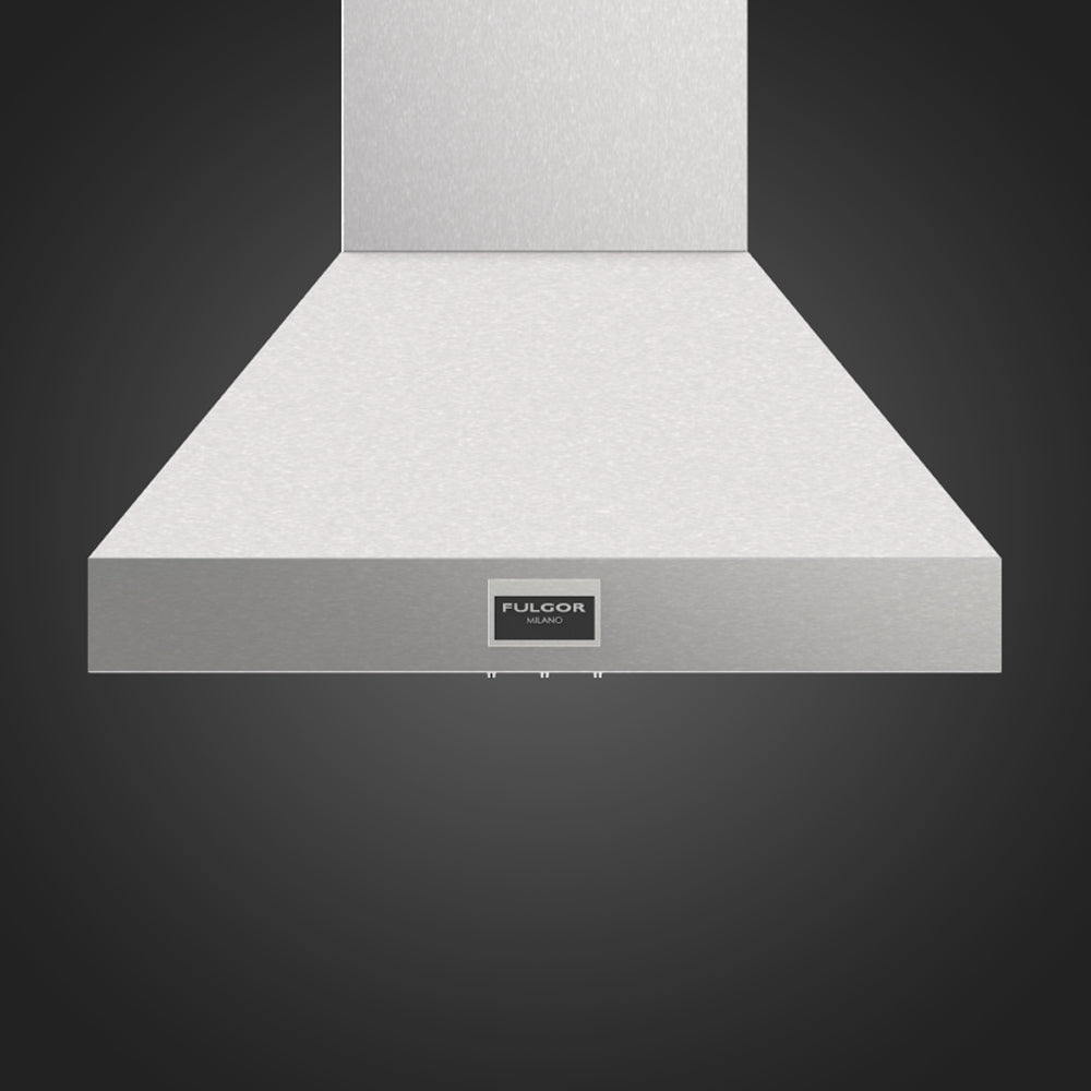 Fulgor Milano 36 in. 1000 CFM Professional Wall Mount Range Hood in Stainless Steel (F6PC36DS1)