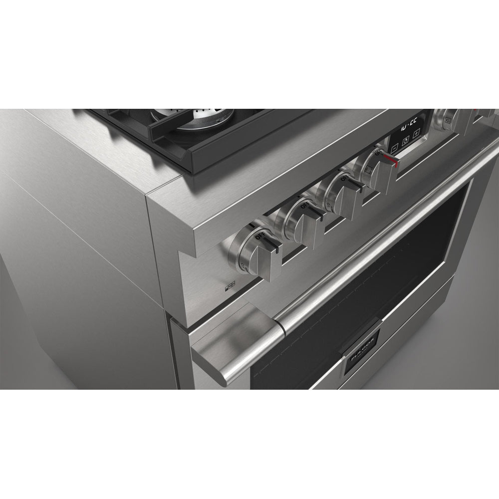 Fulgor Milano 36 in. 400 Series Accento All Gas Range in Stainless Steel (F4PGR366S2)