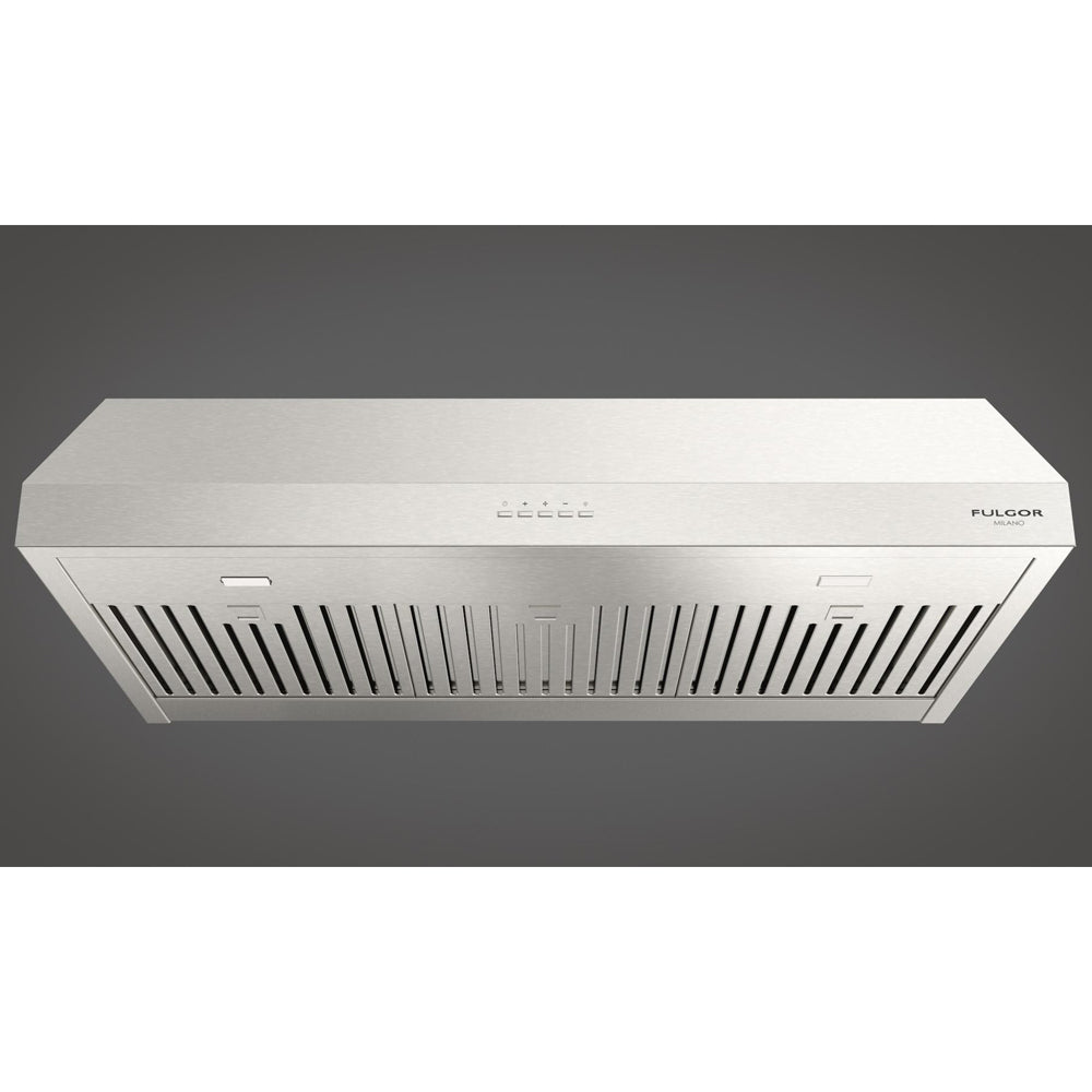 Fulgor Milano 36 in. 450 CFM Under Cabinet Range Hood in Stainless Steel (F4UC36S1)