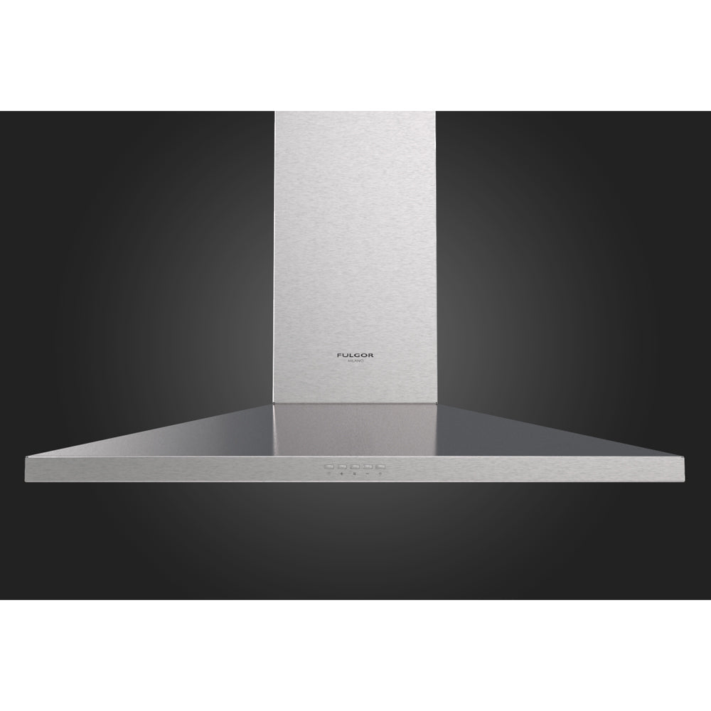 Fulgor Milano 36 in. 600 CFM Wall Mount Range Hood in Stainless Steel (F4CW36S1)