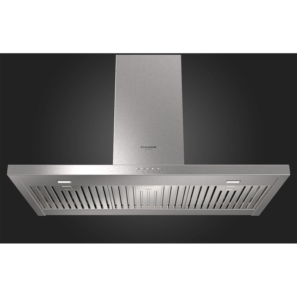 Fulgor Milano 36 in. 600 CFM Wall Mount Range Hood in Stainless Steel (F4CW36S1)
