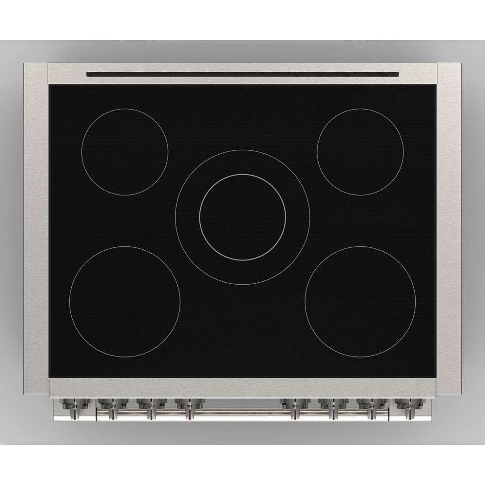 Fulgor Milano 36 in. 600 Series All Electric Induction Range in Stainless Steel (F6PIR365S1)