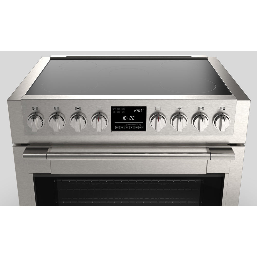 Fulgor Milano 36 in. 600 Series All Electric Induction Range in Stainless Steel (F6PIR365S1)