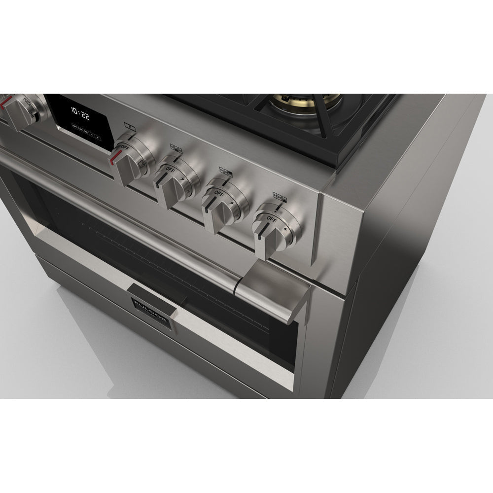 Fulgor Milano 36 in. 600 Series Pro All Gas Range with 6 Burners in Stainless Steel (F6PGR366S2)