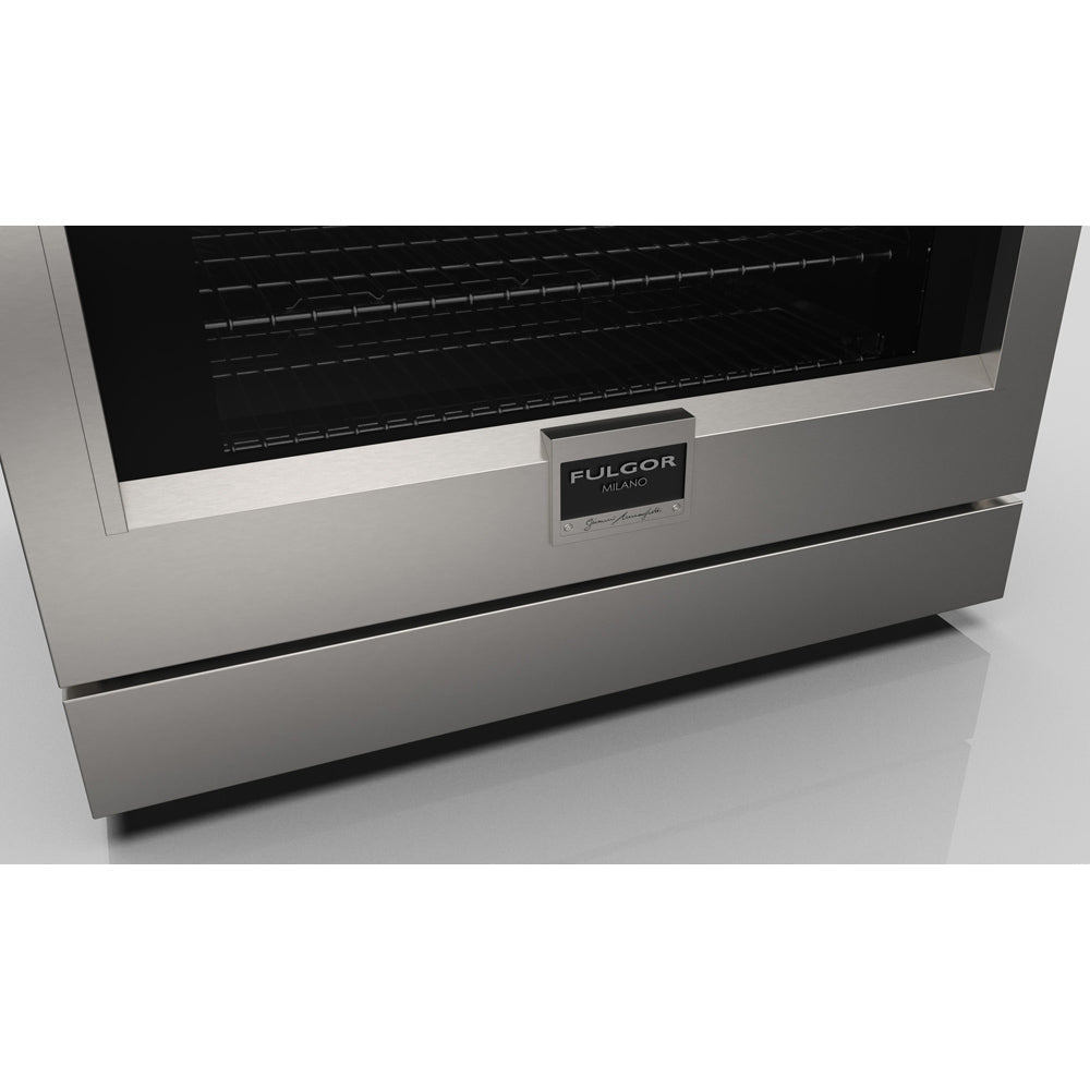 Fulgor Milano 36 in. 600 Series Pro All Gas Range with 6 Burners in Stainless Steel (F6PGR366S2)