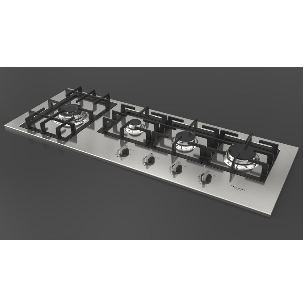 Fulgor Milano 42 in. 400 Series Gas Cooktop with 4 Burners in Stainless Steel (F4GK42S1)
