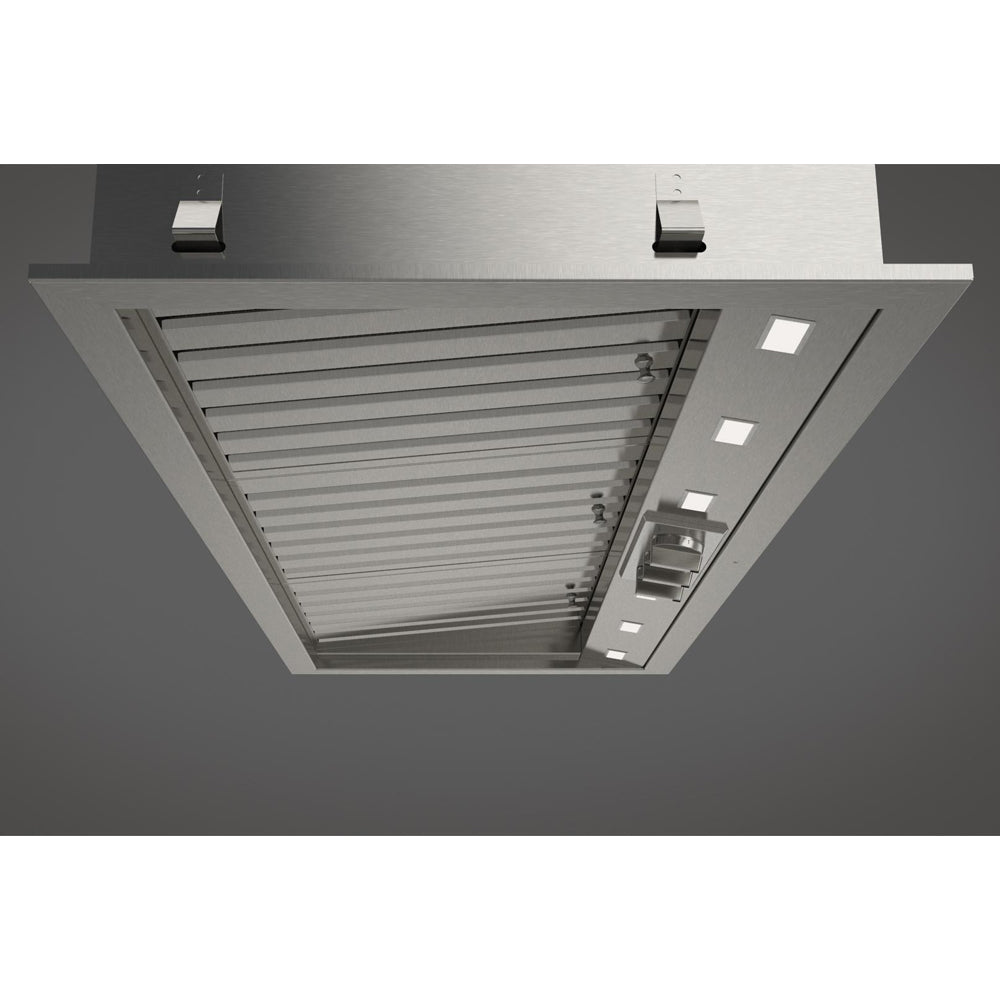 Fulgor Milano 46 in. 600 CFM Professional Range Hood Insert in Stainless Steel (F6BP46DS1)