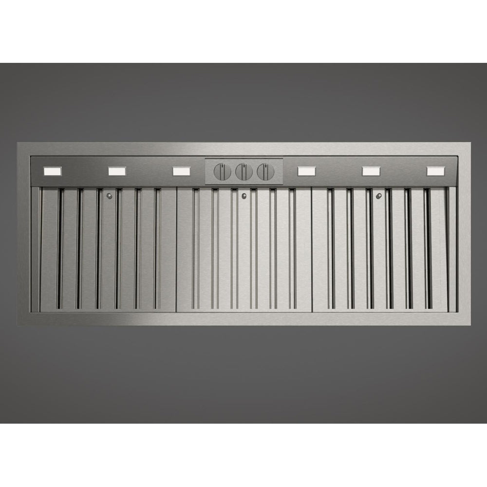 Fulgor Milano 46 in. 600 CFM Professional Range Hood Insert in Stainless Steel (F6BP46DS1)
