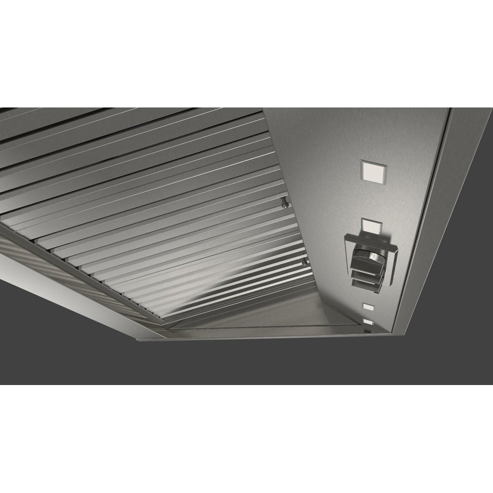 Fulgor Milano 48 in. 1000 CFM Professional Under Cabinet Range Hood with Knob Control in Stainless Steel (F6PH48DS1)