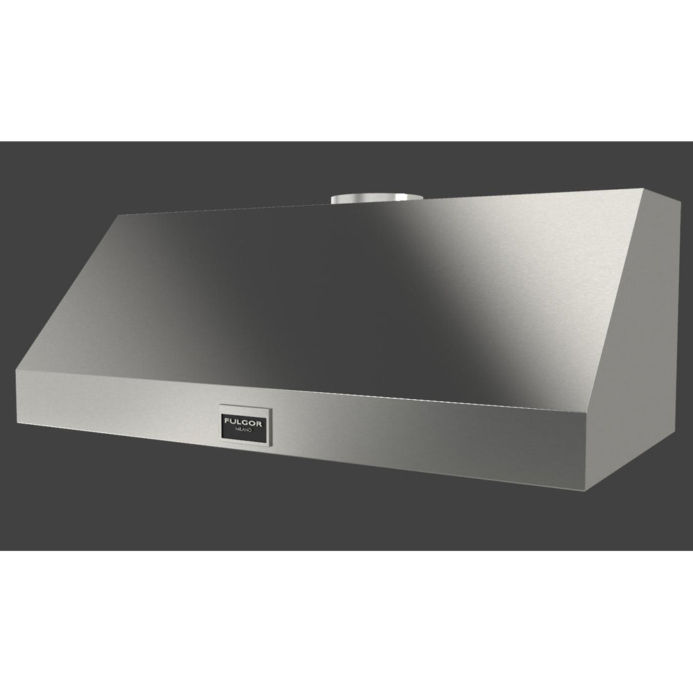 Fulgor Milano 48 in. 1000 CFM Professional Under Cabinet Range Hood with Knob Control in Stainless Steel (F6PH48DS1)