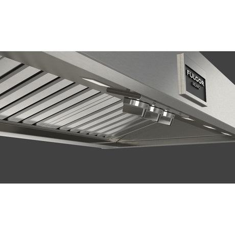 Fulgor Milano 48 in. 1000 CFM Professional Under Cabinet Range Hood with Knob Control in Stainless Steel (F6PH48DS1)