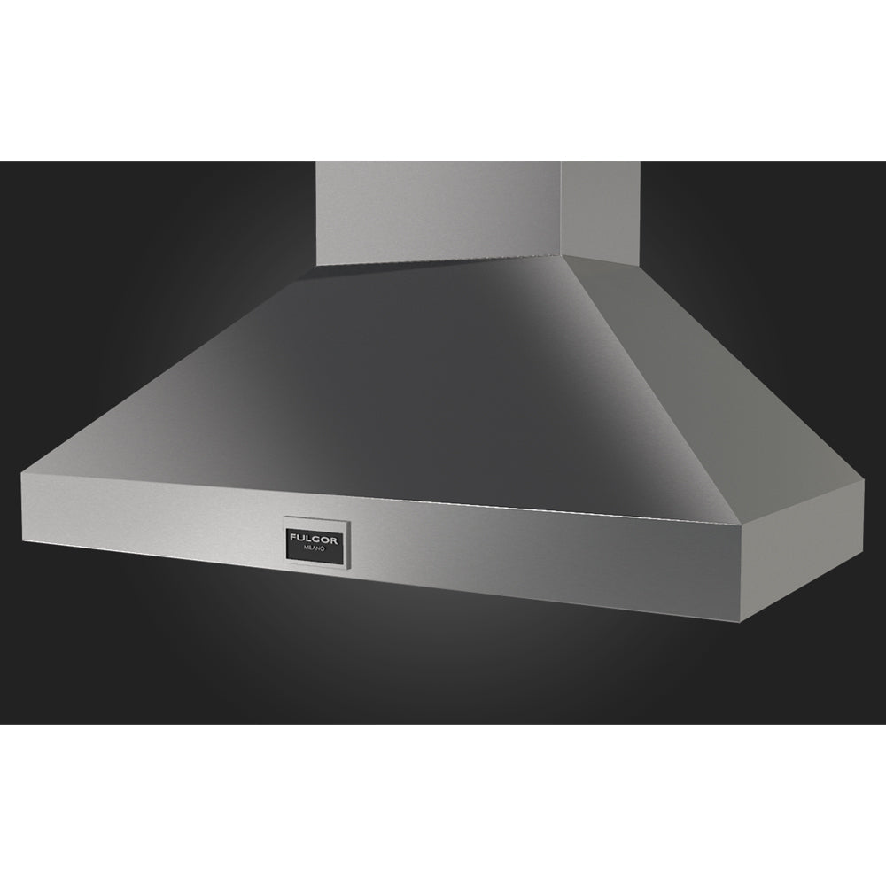 Fulgor Milano 48 in. 1000 CFM Professional Wall Mount Range Hood in Stainless Steel (F6PC48DS1)