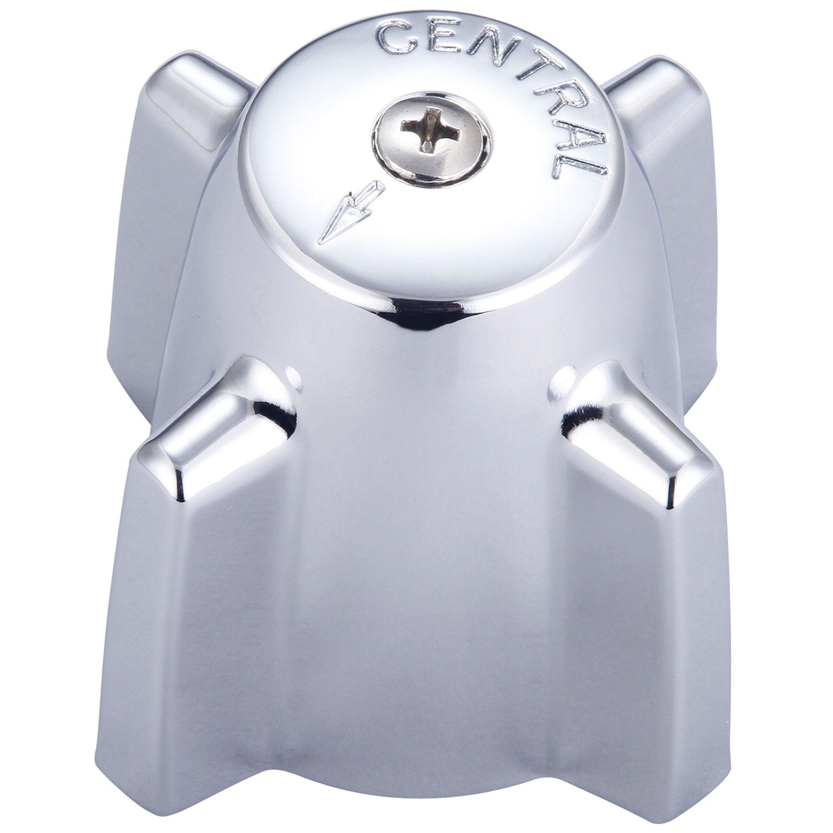 Central Brass G-508-D Large Canopy Handle With Screw-Diverter in Polished Chrome