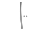 GRAFF Steelnox (Satin Nickel) Luna Wall-Mounted Tub Filler w/Deck-Mounted Handles & Handshower Set G-6050-C14B-SN