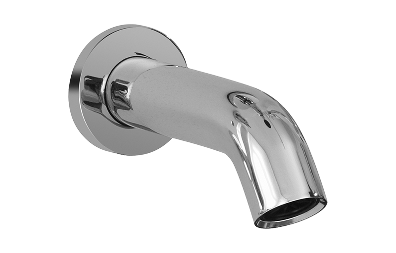 GRAFF Steelnox (Satin Nickel) 6" Contemporary Tub Spout G-8555-SN