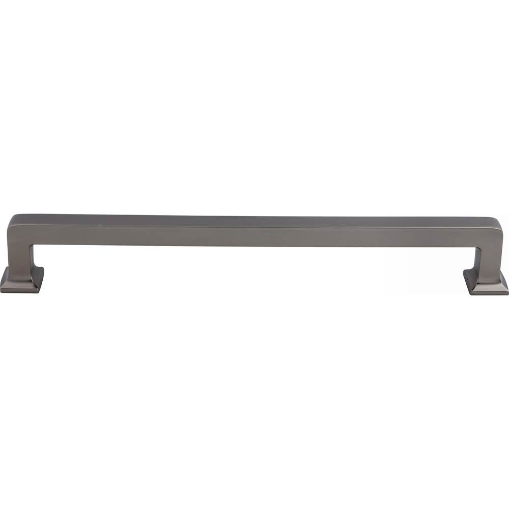 Top Knobs TK710 Ascendra Appliance Pull 18 Inch (c-c) - Ash Gray