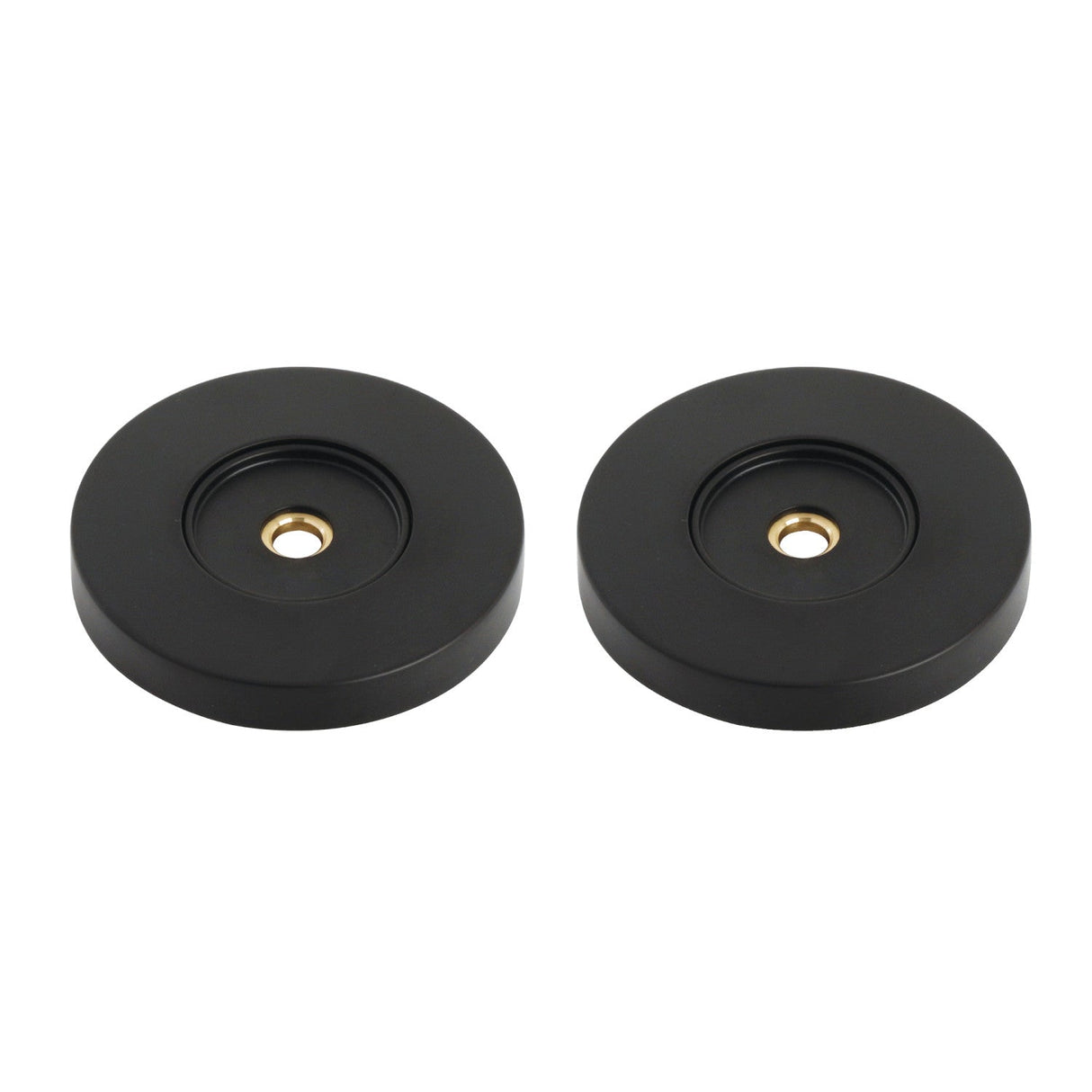 Laurel GDRF814120 1-1/4 Inch O.D Grab Bar Flange (1 Pair), Matte Black