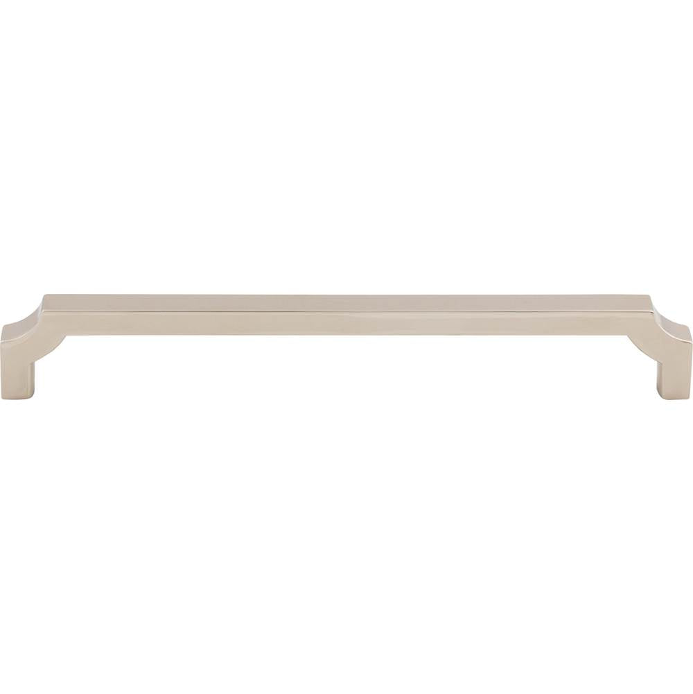 Top Knobs TK3024 Davenport Pull 7 9/16 Inch (c-c) - Polished Nickel