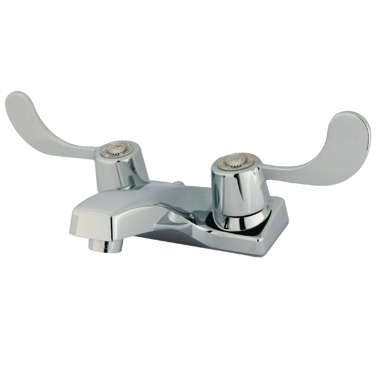 Americana GKB191LP Two-Handle 3-Hole Deck Mount 4" Centerset Bathroom Faucet, Polished Chrome