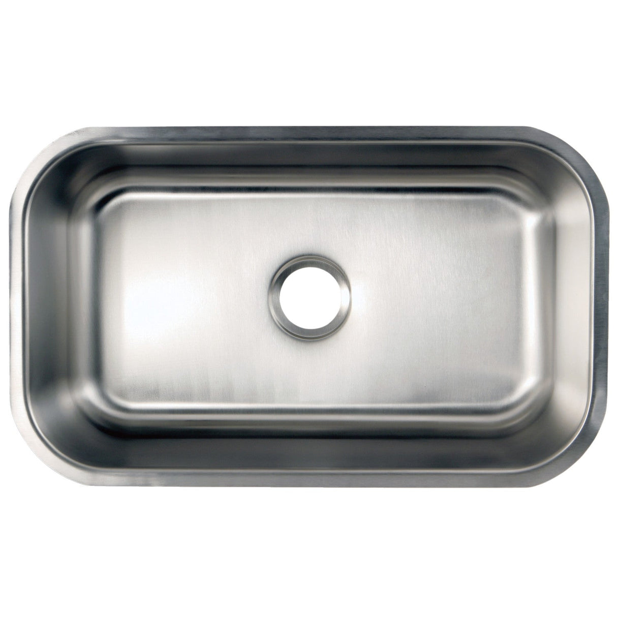Loft GKUS3018 30-Inch Stainless Steel Undermount Single Bowl Kitchen Sink, Brushed